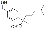 2-Hydroxy-1-(1,5-dimethyl-1-hydroxyhexyl)-4-benzenemethanol Struktur