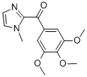 (1-METHYL-1H-IMIDAZOL-2-YL)(3,4,5-TRIMETHOXYPHENYL)METHANONE Struktur