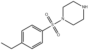 1-[(4-ethylphenyl)sulfonyl]piperazine(SALTDATA: FREE) Struktur