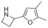 Azetidine, 2-(4,5-dimethyl-2-furanyl)- (9CI) Struktur