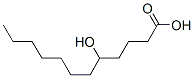 5-Hydroxylauric acid Struktur