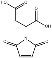 Butanedioic acid, (2,5-dihydro-2,5-dioxo-1H-pyrrol-1-yl)- (9CI) Struktur