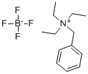 BENZYLTRIETHYLAMMONIUM TETRAFLUOROBORATE Struktur