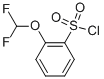 2-DIFLUOROMETHOXY-BENZENESULFONYL CHLORIDE Struktur