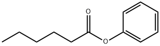 Caproic acid phenyl ester Struktur