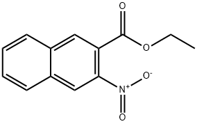 ETHYL 3-NITRO-2-NAPHTHOATE Struktur