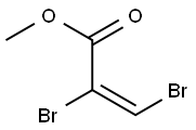 (E)-2,3-Dibromoacrylic acid methyl ester Struktur