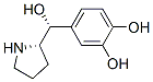 1,2-Benzenediol, 4-(hydroxy-2-pyrrolidinylmethyl)-, (R*,S*)- (9CI) Struktur