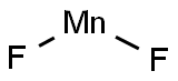 Manganese fluoride Struktur