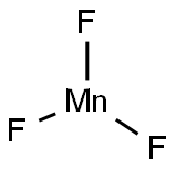 MANGANESE(III) FLUORIDE Struktur