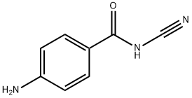 Benzamide, 4-amino-N-cyano- (9CI) Struktur