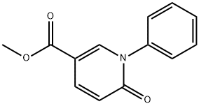 METHYL 5-CARBOXY-N-PHENYL-2-1H-PYRIDONE Struktur