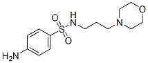 4-AMINO-N-(3-MORPHOLIN-4-YLPROPYL)BENZENESULFONAMIDE Struktur