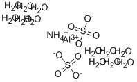 AMMONIUM ALUM Structure