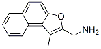 Naphtho[2,1-b]furan-2-methanamine, 1-methyl- (9CI) Struktur