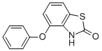 4-PHENOXY-2(3H)-BENZOTHIAZOLONE Struktur