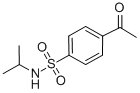 4-ISOPROPYLSULFAMYL-ACETOPHENONE Struktur