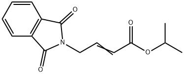 4-(1,3-Dihydro-1,3-dioxo-2H-isoindol-2-yl)-2-butenoic acid 1-methylethyl ester Struktur