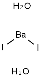 BARIUM IODIDE DIHYDRATE Struktur