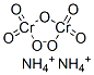 Ammoniumdichromat Struktur