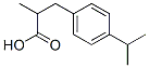 Benzenepropanoic acid, -alpha--methyl-4-(1-methylethyl)-, (-)- (9CI) Struktur