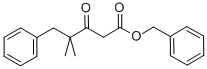 BENZYL 4,4-DIMETHYL-3-OXOPENTANOATE Struktur