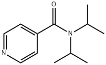 N,N-DIISOPROPYLISONICOTINAMIDE Struktur