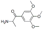 1-Propanone,  2-amino-1-(3,4,5-trimethoxyphenyl)- Struktur