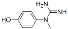 Guanidine, N-(4-hydroxyphenyl)-N-methyl- (9CI) Struktur