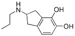 1H-Indene-4,5-diol, 2,3-dihydro-2-(propylamino)- (9CI) Struktur