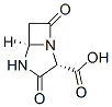 1,4-Diazabicyclo[3.2.0]heptane-2-carboxylicacid,3,7-dioxo-,cis-(9CI) Struktur