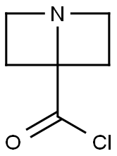 1-Azabicyclo[2.2.0]hexane-4-carbonyl chloride (9CI) Struktur