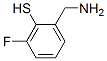 Benzenethiol, 2-(aminomethyl)-6-fluoro- (9CI) Struktur