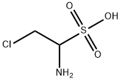 1-Amino-2-chloroethanesulfonic acid Struktur