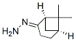 Bicyclo[3.1.1]heptan-2-one, 6,6-dimethyl-, hydrazone, (1R,5S)- (9CI) Struktur