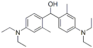 Bis[4-(diethylamino)-2-methylphenyl]methanol Struktur