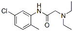 N-(5-Chloro-2-methylphenyl)-2-(diethylamino)acetamide Struktur