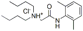 dibutyl-[(2,6-dimethylphenyl)carbamoylmethyl]azanium chloride Struktur