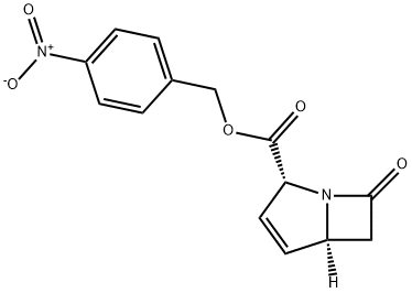 (2R,5S)-7-Oxo-1-azabicyclo[3.2.0]hept-3-ene-2-carboxylic acid (4-nitrophenyl)methyl ester Struktur