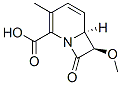 1-Azabicyclo[4.2.0]octa-2,4-diene-2-carboxylicacid,7-methoxy-3-methyl-8-oxo-,trans-(9CI) Struktur