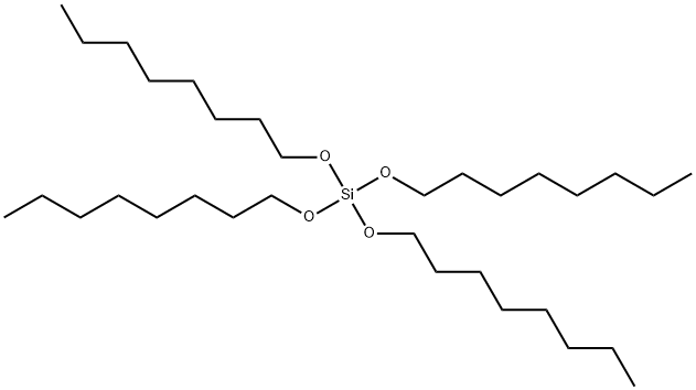 tetraoctyl orthosilicate  Struktur