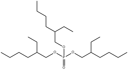  	Tris(2-ethylhexyl) phosphate Struktur