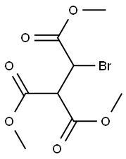 1,1,2-Ethanetricarboxylicacid,2-bromo-,trimethylester(9CI) Struktur