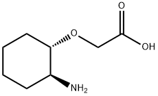 Acetic acid, [(2-aminocyclohexyl)oxy]-, (1S-trans)- (9CI) Struktur