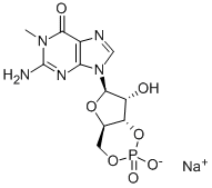 1-ME-CGMP SODIUM SALT Struktur