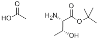 H-THR-OTBU ACOH Struktur