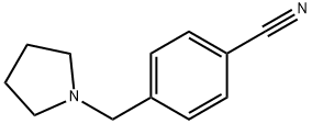 4-(PYRROLIDIN-1-YLMETHYL)BENZONITRILE Struktur