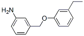 Benzenamine, 3-[(3-ethylphenoxy)methyl]- (9CI) Struktur