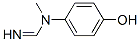 Methanimidamide, N-(4-hydroxyphenyl)-N-methyl- (9CI) Struktur