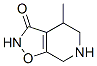 Isoxazolo[5,4-c]pyridin-3(2H)-one, 4,5,6,7-tetrahydro-4-methyl- (9CI) Struktur